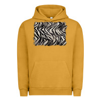 Pigment Peanut Butter zebra pattern background Urban Hoodie - BarkalooDesign