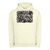 Pigment Pistachio zebra pattern background Urban Hoodie - BarkalooDesign