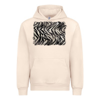 Sandshell zebra pattern background Urban Hoodie - BarkalooDesign