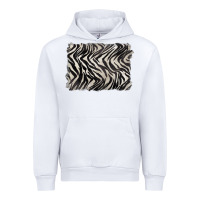 White zebra pattern background Urban Hoodie - BarkalooDesign