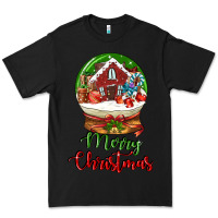 Black Merry Christmas Premium Tee - LillyAllenDesigns