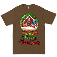 Cacao Merry Christmas Premium Tee - LillyAllenDesigns