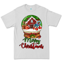 Dove Grey Merry Christmas Premium Tee - LillyAllenDesigns