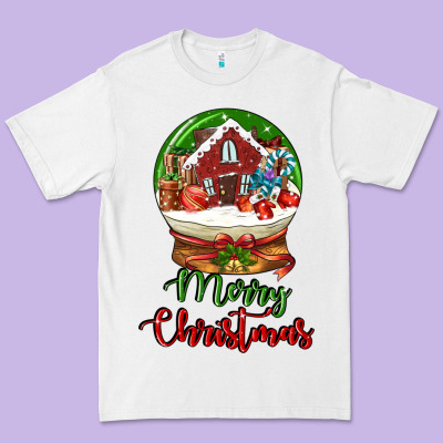 Merry Christmas Premium Tee Designed By Lillyallendesigns