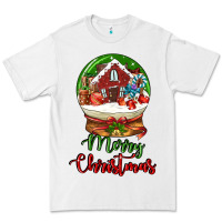 White Merry Christmas Premium Tee - LillyAllenDesigns