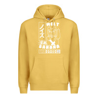 Antique Gold melt banana Premium Hoodie - lanVoArt