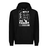 Black melt banana Premium Hoodie - lanVoArt