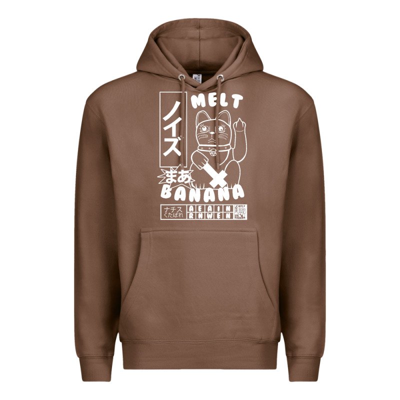 Melt Banana Premium Hoodie by lanVoArt | Teevron