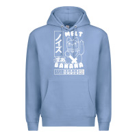 Colony Blue melt banana Premium Hoodie - lanVoArt