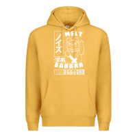 Mustard melt banana Premium Hoodie - lanVoArt