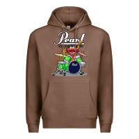 Chestnut animal drummer pearl drums Premium Hoodie - lanVoArt