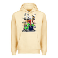 Pina Colada animal drummer pearl drums Premium Hoodie - lanVoArt
