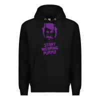Black gogol bordello start wearing purple Premium Hoodie - lanVoArt