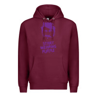 Burgundy gogol bordello start wearing purple Premium Hoodie - lanVoArt