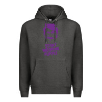 Charcoal Heather gogol bordello start wearing purple Premium Hoodie - lanVoArt