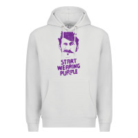 Dove Grey gogol bordello start wearing purple Premium Hoodie - lanVoArt