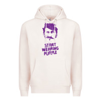 Pale Pink gogol bordello start wearing purple Premium Hoodie - lanVoArt