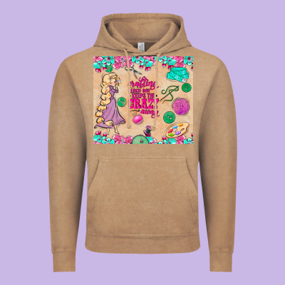 Sewing Crafting Each Day Keeps The Crazy Away Vintage Hoodie Designed By Tumblerdesignbyshophia