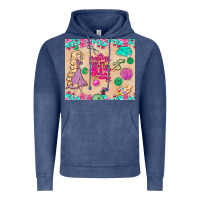 Vintage Denim sewing crafting each day keeps the crazy away Vintage Hoodie - TumblerDesignByShophia