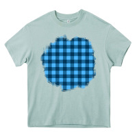 Arona Winter Tartan Patch Heavy Core Tee - BundleAndBundleShop