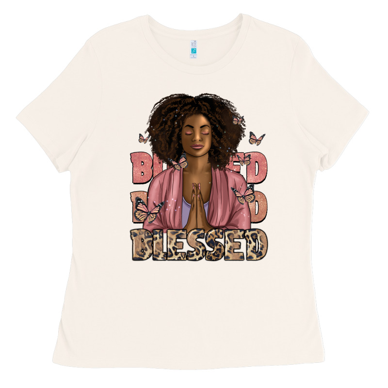 Blessed Black Woman Ladies Tee by Artiststas | Teevron