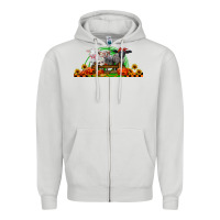 Dove Grey halloween baby sheeps Zipper Hoodie - LillyAllenDesigns