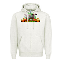 Oatmeal Heather halloween baby sheeps Zipper Hoodie - LillyAllenDesigns