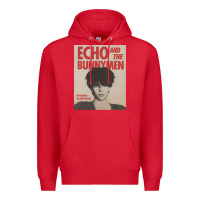 Red echo and the bunnymen Premium Hoodie - lanVoArt