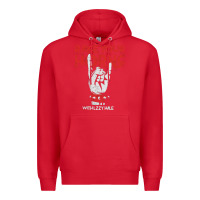 Red more then awesome lzzy hale halestorm look amazing days Premium Hoodie - lanVoArt