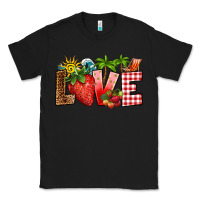 Black love strawberry Classic Tee - RanaPortraitStore