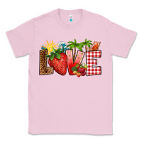 Bubblegum Pink love strawberry Classic Tee - RanaPortraitStore