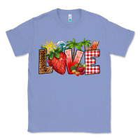 Colony Blue love strawberry Classic Tee - RanaPortraitStore