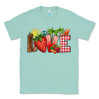 Seafoam love strawberry Classic Tee - RanaPortraitStore