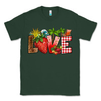 Sports Green love strawberry Classic Tee - RanaPortraitStore