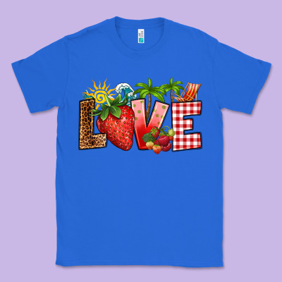 Love Strawberry Classic Tee Designed By Ranaportraitstore