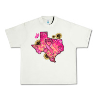 Pistachio Texas map Cancer Urban Heavy Tee - HowdyJamesFarm