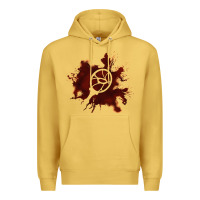 Antique Gold mark of the malkavian Premium Hoodie - lanVoArt