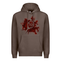Coffee mark of the malkavian Premium Hoodie - lanVoArt