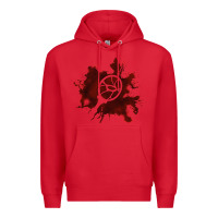Red mark of the malkavian Premium Hoodie - lanVoArt