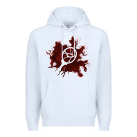 White mark of the malkavian Premium Hoodie - lanVoArt