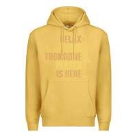 Antique Gold relax the trombone player is here gift trombone gifts Premium Hoodie - lanVoArt