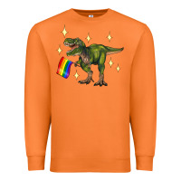 Carrot lgbtq+  t rex Premium Sweatshirt - Artiststas