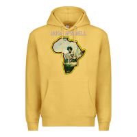Antique Gold hugh mundell 'africa must be free by 1983' Premium Hoodie - lanVoArt