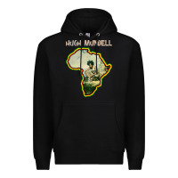 Black hugh mundell 'africa must be free by 1983' Premium Hoodie - lanVoArt