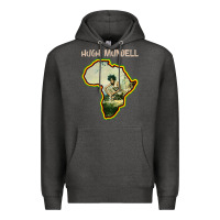 Charcoal Heather hugh mundell 'africa must be free by 1983' Premium Hoodie - lanVoArt