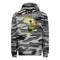 Slate Camo hugh mundell 'africa must be free by 1983' Premium Hoodie - lanVoArt