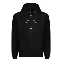 Black haunted mansion wallpaper Premium Hoodie - lanVoArt