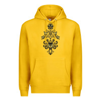 Lemon haunted mansion wallpaper Premium Hoodie - lanVoArt