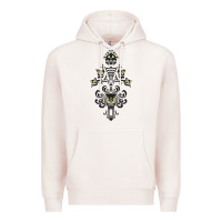 Pale Pink haunted mansion wallpaper Premium Hoodie - lanVoArt