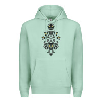 Seafoam haunted mansion wallpaper Premium Hoodie - lanVoArt